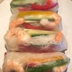 Vegetables and Rice Paper Roll with Meat and/or Shrimp