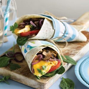 Kids’ breakfast wrap