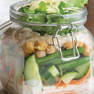 Chicken chickpea salad