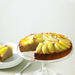 Gluten-free apple and cinnamon tea cake