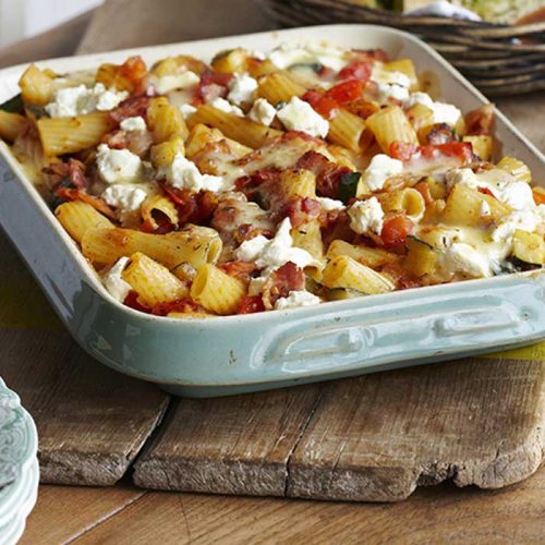 Ham pasta bake