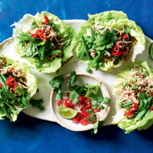 Lime and chilli pork larb