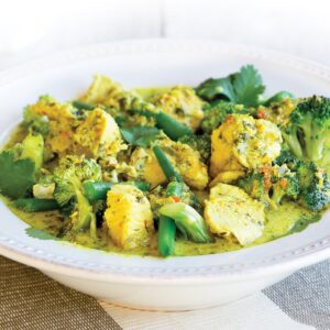 Low-FODMAP Thai-style chicken curry