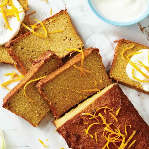 Orange and (sshhhh!) cauliflower loaf