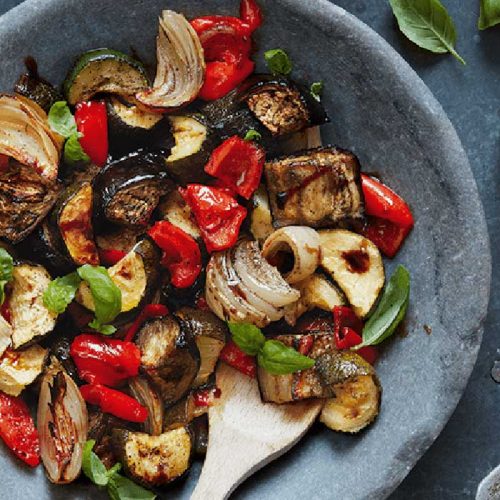 Roasted Mediterranean vegetables