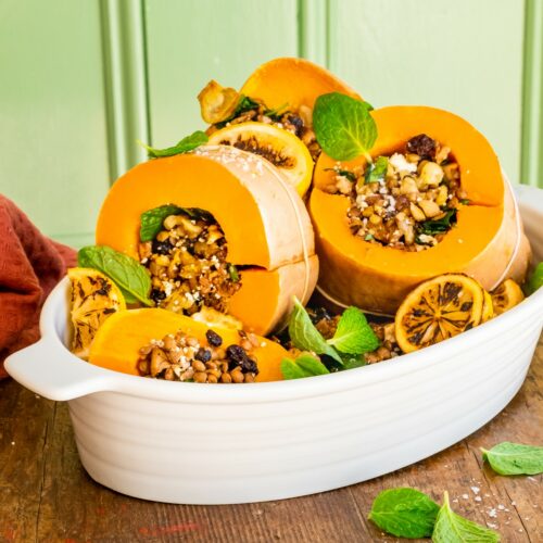 Stuffed pumpkin