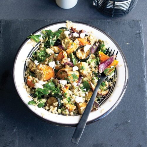 Sunday roast vegetable salad