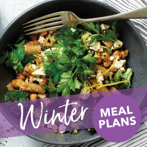 Winter weeknight meal plans